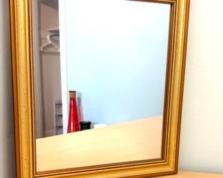 Small hanging mirror