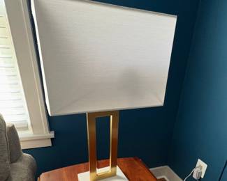 Modern Mable Brass Lamp