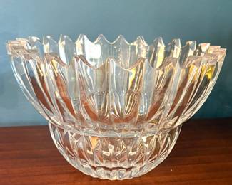 Vintage Mikasa Crystal Ice Palace Serving Bowl