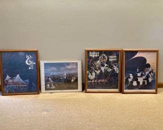 "Pops on the Park" Wall hangings