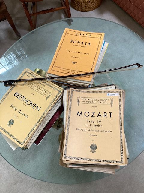 Cello & Stringed quartet music