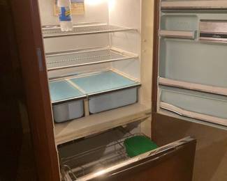Basement Refrigerator (inside)