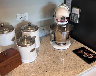 Kitchenaid mixer canister set 