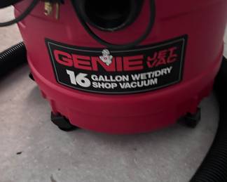 Genie shop vac