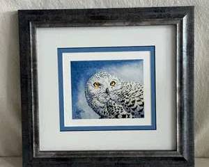 Limited Edition Giclee "You Have my Attention" Snowy Owl by Kevin E. Pack - 91/125 - Signed & Numbered by artist