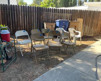 Folding chairs
