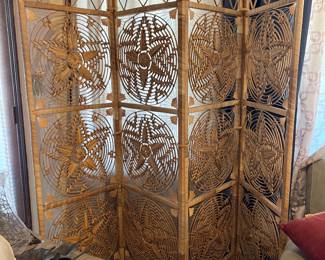 Room divider boho style