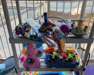 Toys and pool stuff