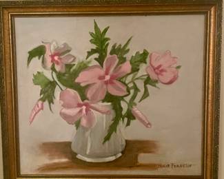 Original art framed