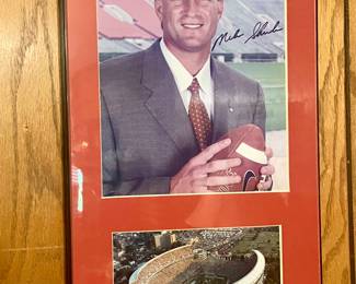 Signed Schula framed Alabama