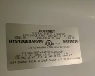 Hotpoint Refrigerator