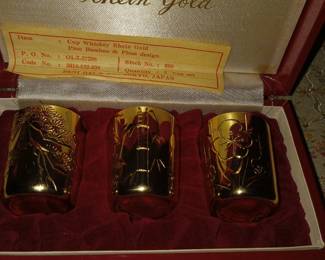 Japanese gold plated brass