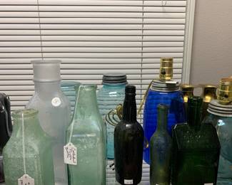 A LARGE BOTTLE COLL INCL N. O. AND B. R.