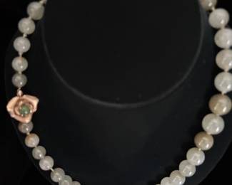 JADE BEADS, NECKLACE, AND BOWLS
