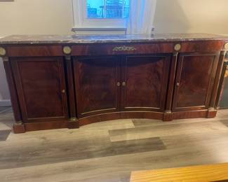 Imposing French buffet