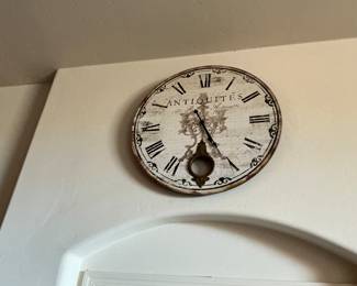 Clock decor $15