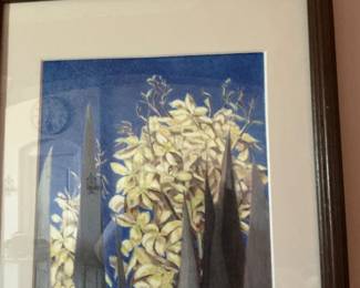 Frame d Print of chalk picture $35