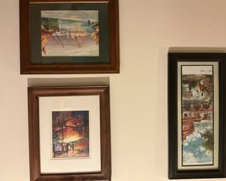 Framed art$25 each