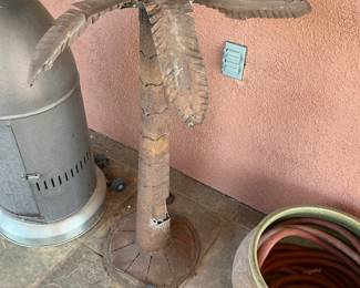 Rustic palm tree light $25