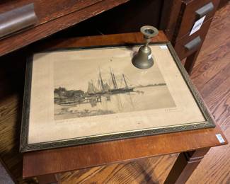 Framed Art, Candlestick Holders