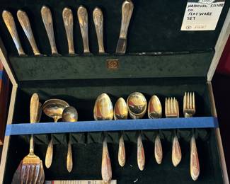 National Silver Co Flatware Set