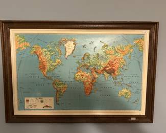 Framed Map