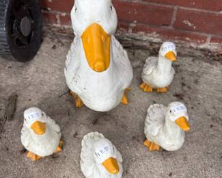 Outdoor Duck Family