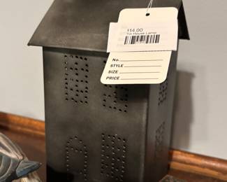 Tin House Lamp