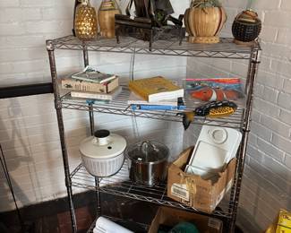 Storage Shelves, Misc Decor