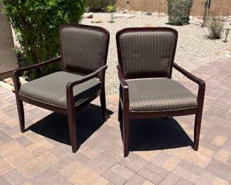 Two outdoor chairs