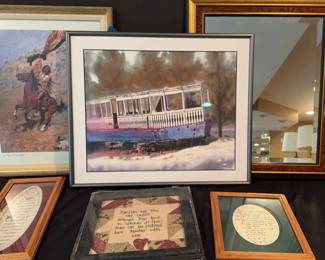 Lot Of 6 Wall Art