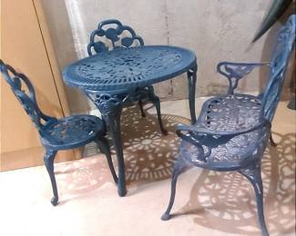 Childrens Metal Patio Set