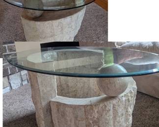 Coffee Table And Pair Of Side Tables