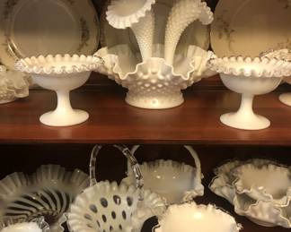 And More Fenton Art Glass.
