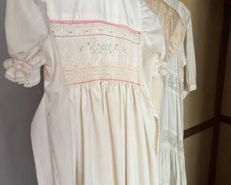 Stunning smocked little girls clothing!