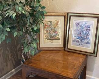 Square Table And Art