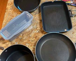 Pans, warmer,and More