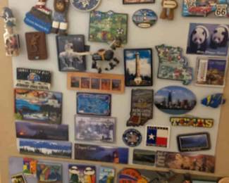Magnet Lot On Magnetic Board