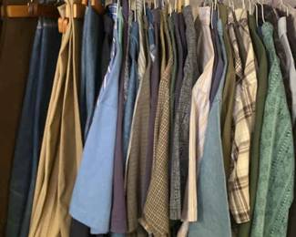 Lot Of Mens ClothingLevis , Dockers, Cabelas, Dickies, LL Bean And More