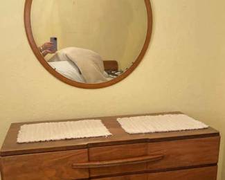 MidCentury Dresser and Mirror