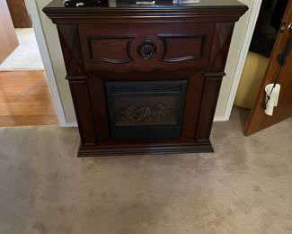 fake fireplace