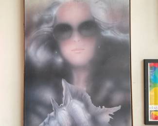 Murex Alabaster acrylic on board 49β x 32.5β $125 + tax