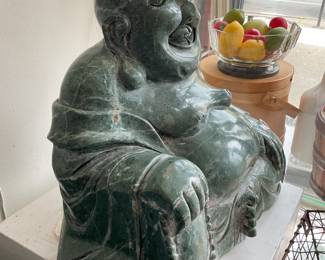 Jadeite nephrite Buddha sculpture 14β x 18β x 10β $1000 + tax