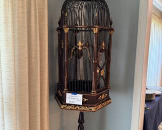 Gilded birdcage