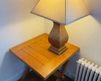 2 side tables for livingroom or other usage, we have the matching coffee table. $20 per table $20 per lamp