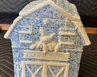 barn cookie jar