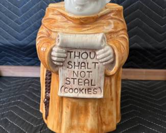 monk cookie jar