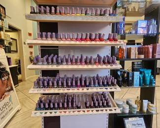 Product displays 73H x 31W x 32D
100.00 or make offer. Great for nail polishes