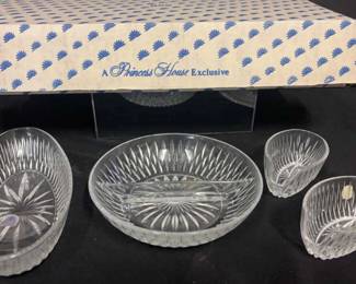 Princess House Crystal In Original Box