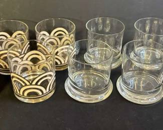 Georges Briard Art Deco Glasses